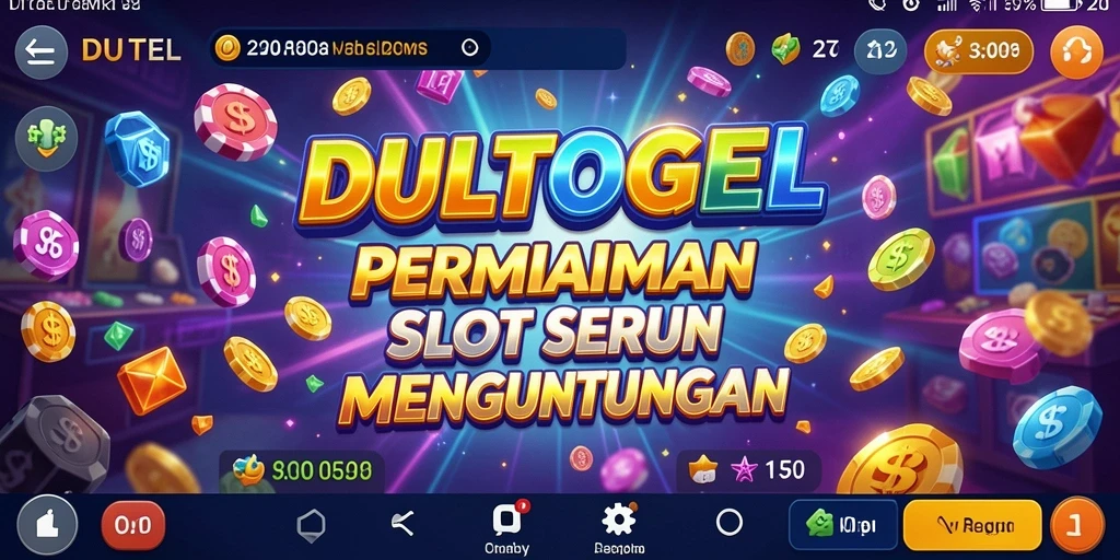 Tampilan gameplay DULTOGEL yang menarik dengan fitur slot mengesankan.