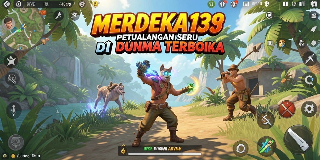 Tampilan gameplay mendalam dan menakjubkan dari MERDEKA138.