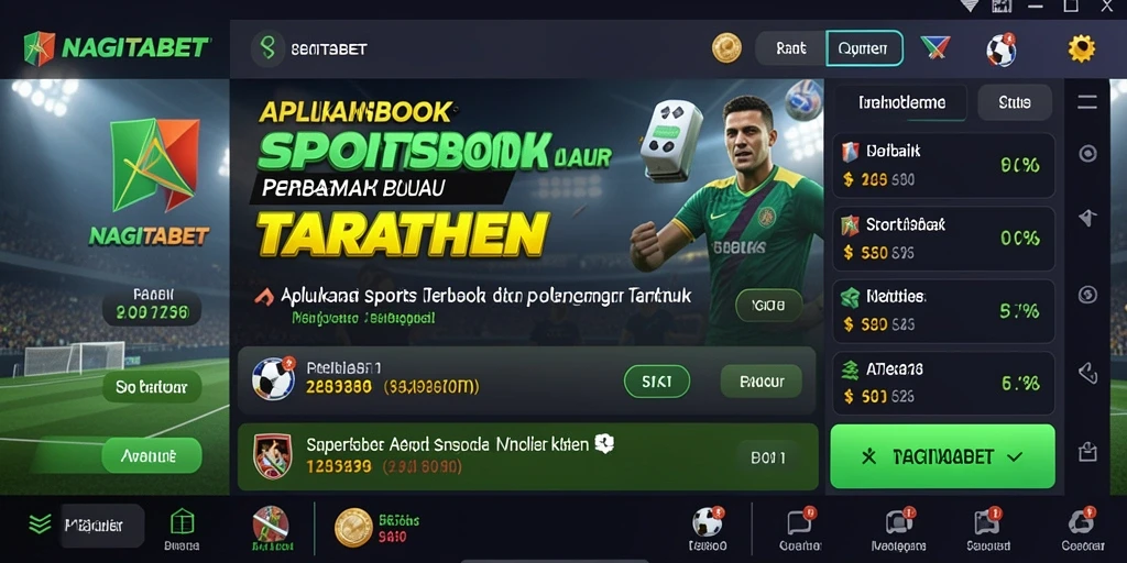 Tampilan gameplay NAGITABET yang menarik dan interaktif.