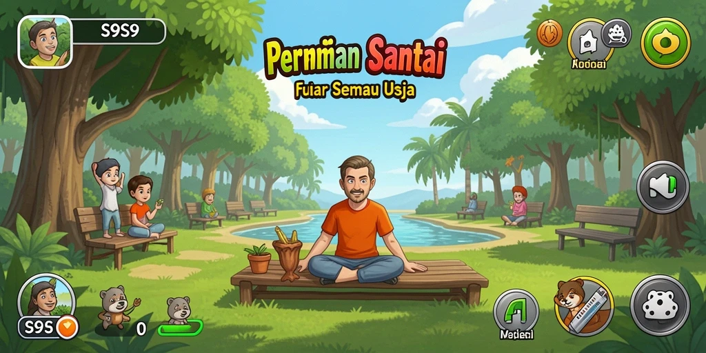 Tangkapan layar gameplay S9S9 menampilkan kesenangan bermain game Casual.